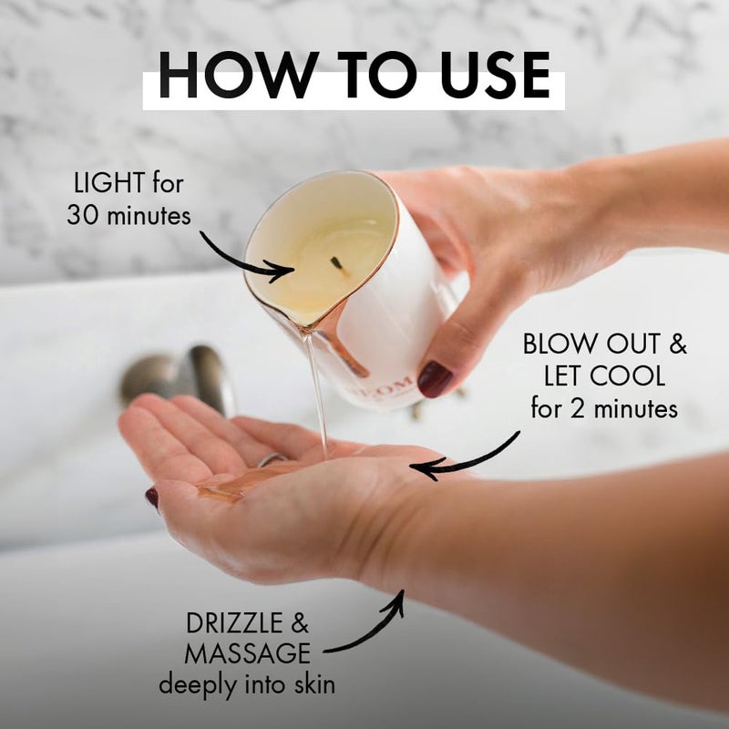 NEOM Intensive Skin Treatment Candle (Lavender, Jasmine & Rosewood) - Image 3